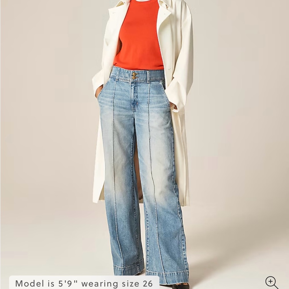 J. Crew Light Blue Flare Jeans